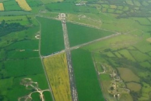 Smeatharpe (Upottery) Airfield - aerial view