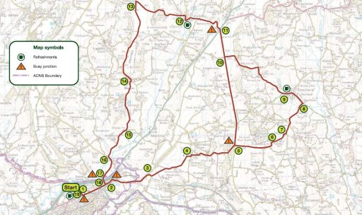 cycle route 6 map