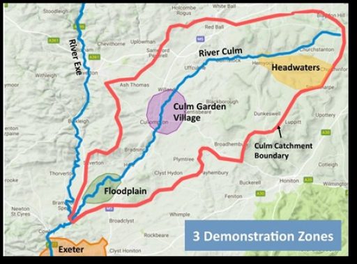 map of demonstartion zones