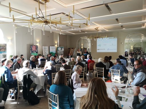 people sat listening at catchment communities conference