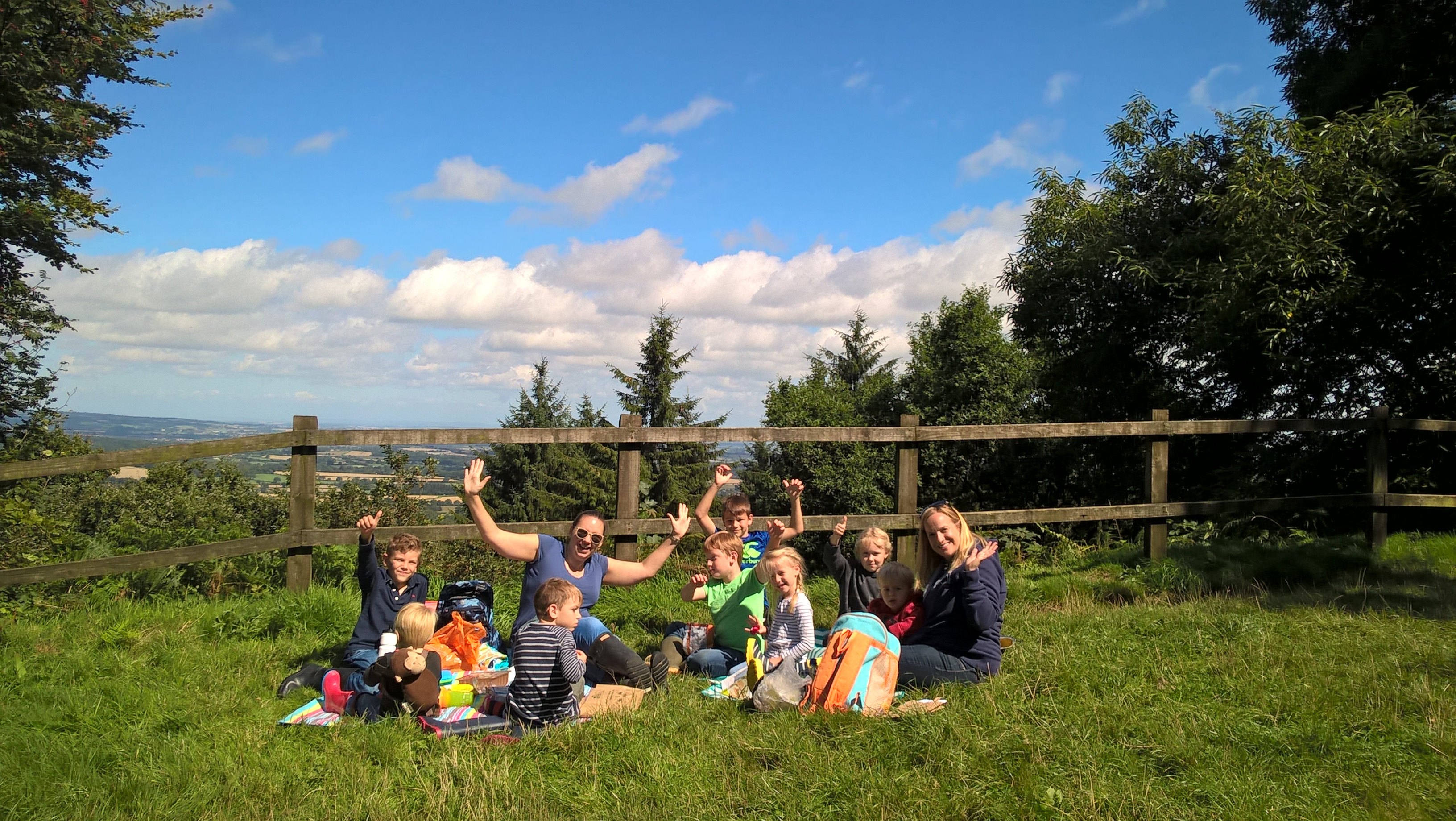 Picnic at Castle Neroche