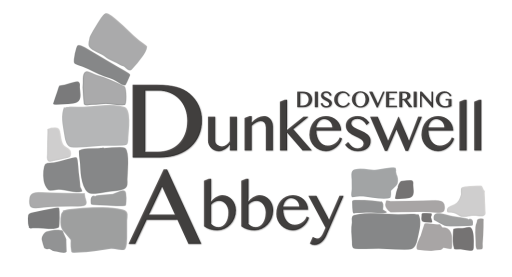 Discovering Dunkeswell Abbey logo in black and white