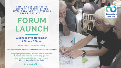 Connecting the Culm Forum Launch Flyer