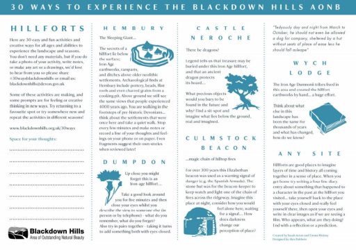Thumbnail - Hillforts activity sheet