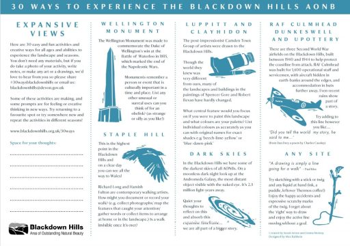 30 ways to experience the Blackdown Hills