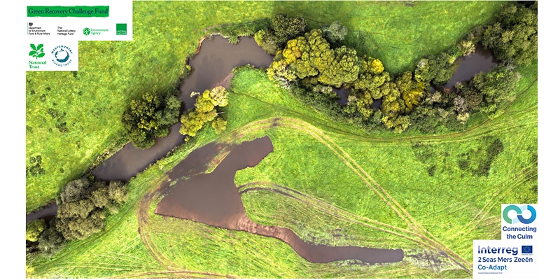 Aerial view of Killerton estate