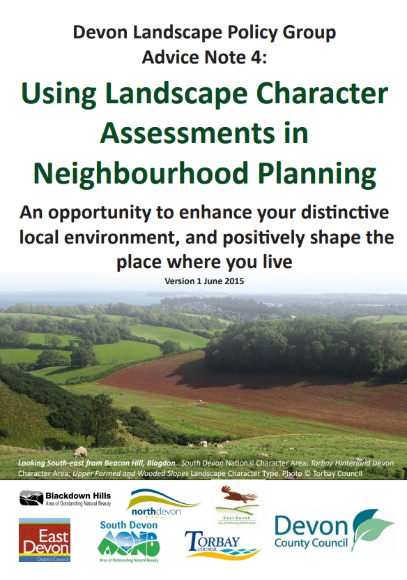 Using Landscape Character Assessments in neighbourhood planning - document cover