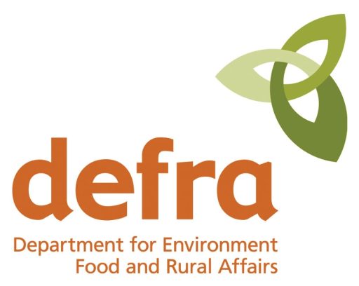Defra. Department for Environment Food and Rural Affairs logo