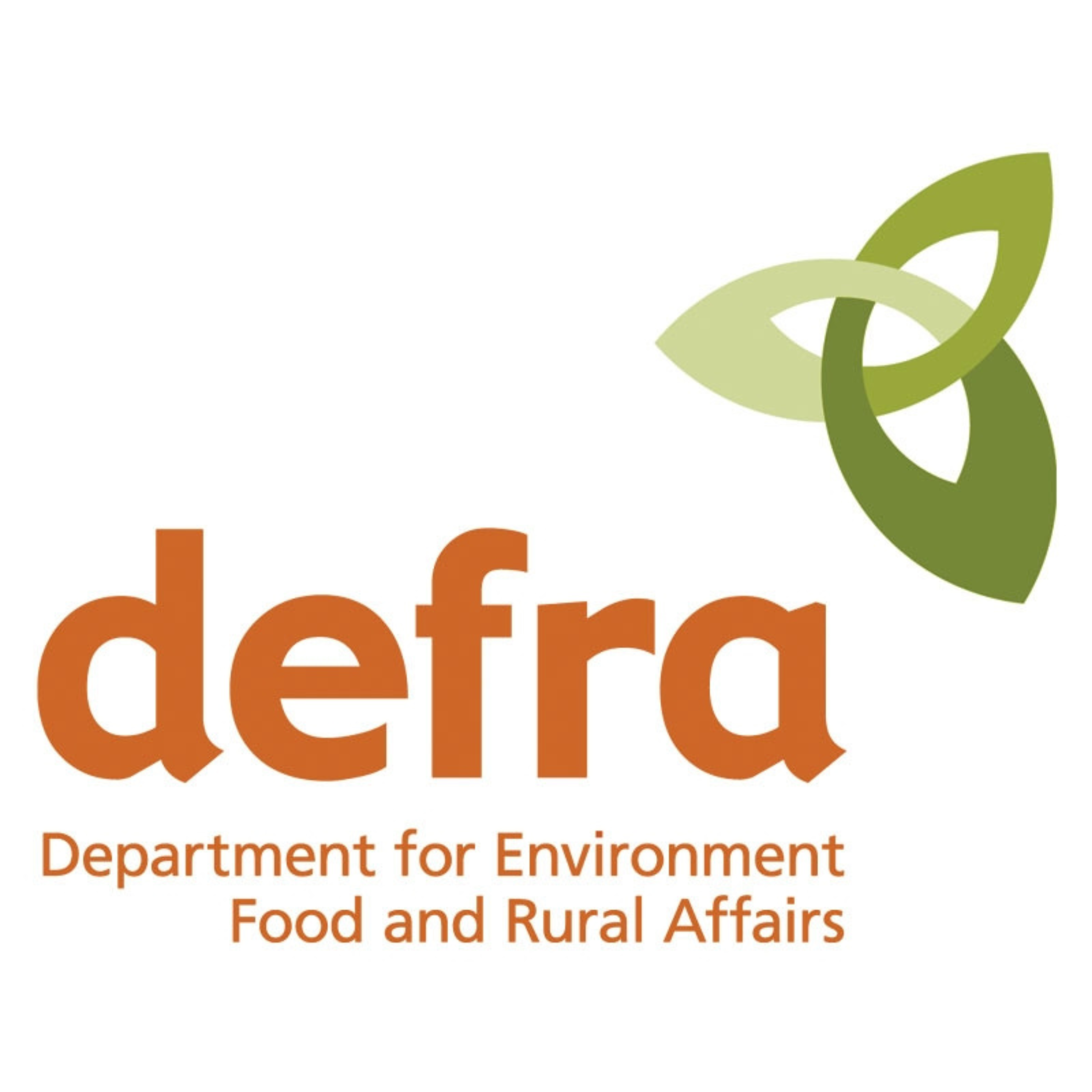 Defra. Department for Environment Food and Rural Affairs logo