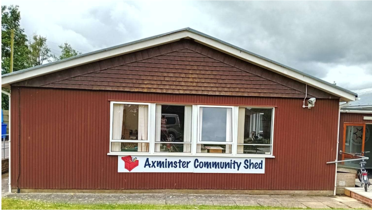 Axminster Community Shed building